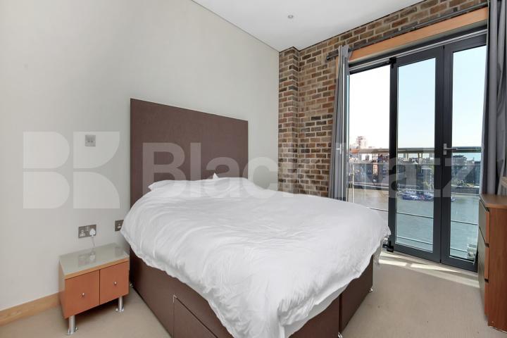 Over looking the banks of River Thames  Tea Trade Wharf, Shad Thames.